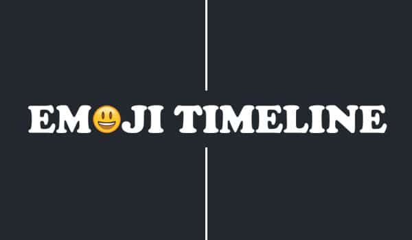 Emoji Timeline