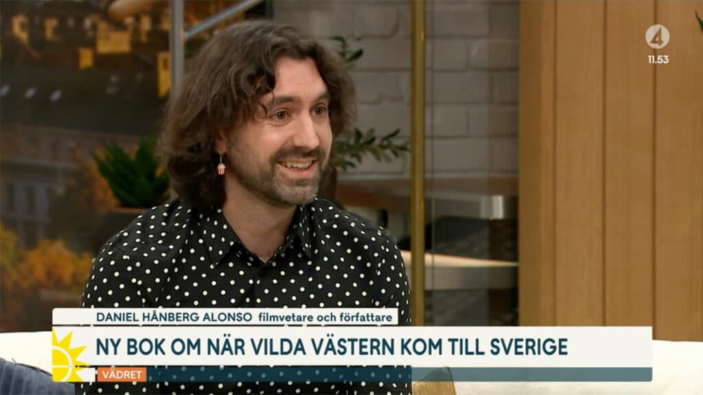 Daniel Hånberg Alonso på TV4 Nyhetsmorgon